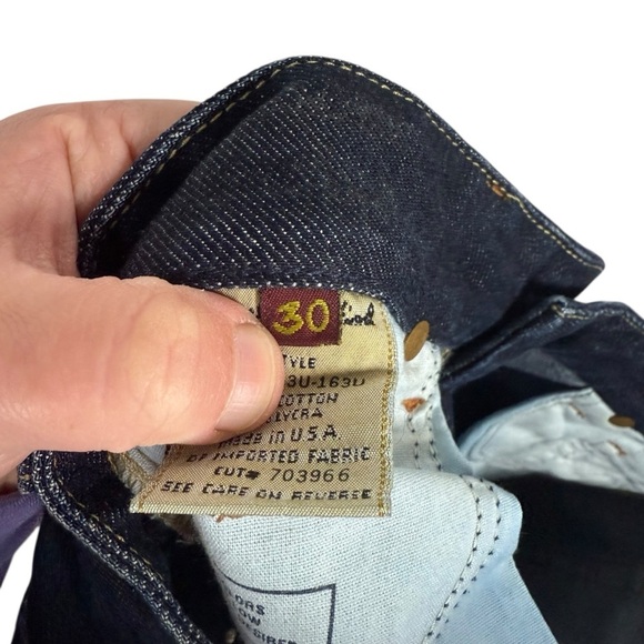 7 For All Mankind Women’s “A” Pocket Flare Dark Wash Jeans Size 30 - Picture 10 of 14